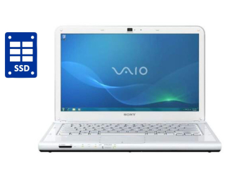 БУ Ноутбук Sony Vaio VPCCA2S1E / 14&quot; (1366x768) TN / Intel Core i3-2310M (2 (4) ядра по 2.1 GHz) / 8 GB DDR3 / 240 GB SSD / AMD Radeon HD 6470M / WebCam / Win 10 Pro из Европы в Харкові