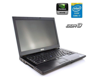 БУ Ноутбук Dell Latitude E6410 / 14&quot; (1440x900) TN / Intel Core i7-640M (2 (4) ядра по 2.8 - 3.46 GHz) / 8 GB DDR3 / 320 GB HDD / nVidia NVS 3100M, 512 MB DDR3, 64-bit / WebCam из Европы