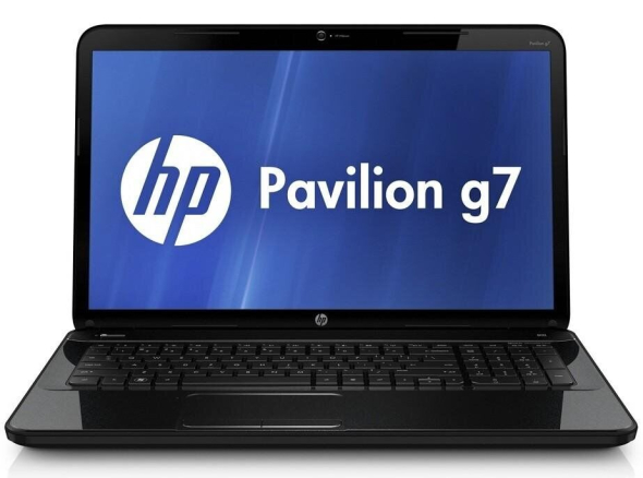 Ноутбук HP Pavilion G7 / 17.3&quot; (1600x900) TN / Intel Core i3-2330M (2 (4) ядра по 2.2 GHz) / 8 GB DDR3 / 240 GB SSD / Intel HD Graphics 3000 / WebCam / Win 10 Pro - 2