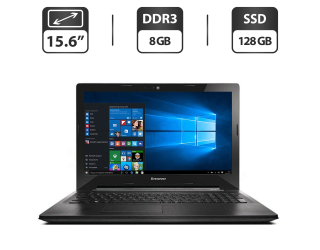 БУ Ноутбук Б-класс Lenovo G50-70 / 15.6&quot; (1920x1080) TN / Intel Pentium 3558U (2 ядра по 1.7 GHz) / 8 GB DDR3 / 128 GB SSD / Intel HD Graphics 4400 / WebCam / DVD-ROM / HDMI из Европы в Харкові