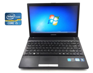 БУ Ноутбук Samsung 300V / 15.6&quot; (1366x768) TN / Intel Core i5-2520M (2 (4) ядра по 2.5 - 3.2 GHz) / 8 GB DDR3 / 240 GB SSD / Intel HD Graphics 3000 / WebCam / Win 10 Pro из Европы в Харкові