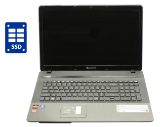 БУ Ноутбук Packard Bell SJV70_HR / 17.3&quot; (1600x900) TN / Intel Core i3-2330M (2 (4) ядра по 2.2 GHz) / 8 GB DDR3 / 240 GB SSD / Intel HD Graphics 3000 / WebCam / DVD-RW / Win 10 Pro  из Европы в Харкові
