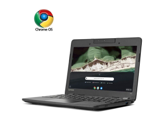 БУ Нетбук Lenovo N23 Chromebook 80YS / 11.6&quot; (1366x768) TN / Intel Celeron N3060 (2 ядра по 1.6 - 2.48 GHz) / 4 GB DDR3 / 16 GB eMMC / Intel HD Graphics 400 / WebCam / ChromeOS из Европы в Харкові