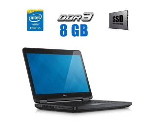 БУ Ноутбук Dell Latitude E5440 / 14&quot; (1366x768) TN / Intel Core i5-4200U (2 (4) ядра по 1.6 - 2.6 GHz) / 8 GB DDR3 / 120 GB SSD / Intel HD Graphics 4400 / WebCam из Европы