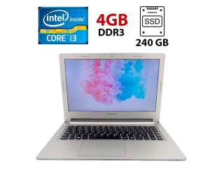 БУ Ноутбук Lenovo ThinkPad M30-70 / 15.6&quot; (1366x768) TN / Intel Core i3-4030U (2 (4) ядра по 1.9 GHz) / 4 GB DDR3 / 240 GB SSD / Intel HD Graphics 4400 / WebCam из Европы в Харкові