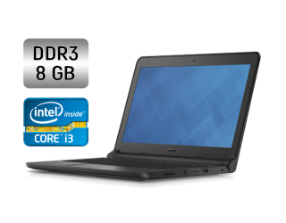БУ Ноутбук Б-класс Dell Latitude 3340 / 13.3&quot; (1366x768) TN Touch / Intel Core i3-4005U (2 (4) ядра по 1.7 GHz) / 8 GB DDR3 / 256 GB SSD / Intel HD Graphics 4400 / WebCam / Windows 10 из Европы