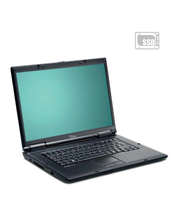 Ноутбук Fujitsu Esprimo V5535 / 15.4&quot; (1280x800) TN / Intel Core 2 Duo P8600 (2 ядра по 2.4 GHz) / 3 GB DDR2 / 120 GB SSD / Intel Graphics / DVD-ROM - 1