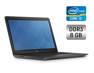 БУ Ноутбук Б-класс Dell Latitude 3550 / 15.6&quot; (1366x768) TN / Intel Core i3-4005 (2 (4) ядра по 1.7 GHz) / 8 GB DDR3 / 256 GB SSD / Intel HD Graphics 4400 / WebCam / HDMI из Европы в Харькове