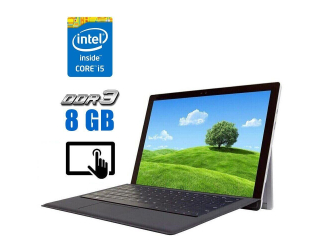 БУ Ноутбук-трансформер Б-класс Microsoft Surface Pro 4 / 12.3&quot; (2736x1824) IPS Touch / Intel Core i5-6300U (2 (4) ядра по 2.4 - 3.0 GHz) / 8 GB DDR3 / 256 GB SSD / Intel HD Graphics 520 / WebCam из Европы в Харькове