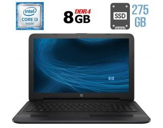 БУ Ноутбук Б-класс HP 250 G5 / 15.6&quot; (1366x768) TN / Intel Core i3-6006U (2 (4) ядра по 2.0 GHz) / 8 GB DDR4 / 275 GB SSD / Intel HD Graphics 520 / WebCam / DVD-RW / HDMI из Европы в Харькове