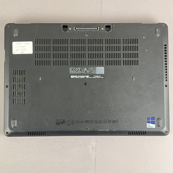 Ноутбук Dell Latitude E5470 / 14&quot; (1920x1080) IPS / Intel Core i5-6300U (2 (4) ядра по 2.4 - 3.0 GHz) / 8 GB DDR4 / 256 GB SSD / Intel HD Graphics 520 / WebCam / HDMI - 6