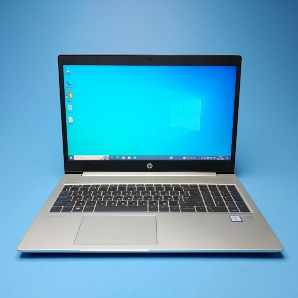 Ноутбук HP ProBook 450 G6 / 15.6&quot; (1366x768) TN / Intel Core i3-8145U (2 (4) ядра по 2.1 - 3.9 GHz) / 8 GB DDR4 / 240 GB SSD / Intel UHD Graphics / WebCam / Win 10 Pro - 2