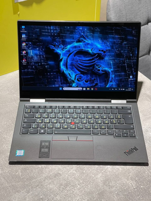 Ноутбук-трансформер Lenovo ThinkPad X1 Yoga (4th gen) / 14&quot; (1920x1080) IPS Touch / Intel Core i5-8250U (4 (8) ядра по 1.6 - 3.4 GHz) / 16 GB DDR4 / 480 GB SSD / Intel UHD Graphics 620 / WebCam - 2