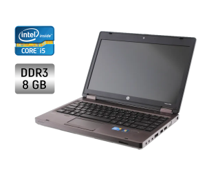 БУ Ноутбук HP Probook 6360b / 13.3&quot; (1366x768) TN / Intel Core i5-2520M (2 (4) ядра по 2.5 - 3.2 GHz) / 8 GB DDR3 / 128 GB SSD / Intel HD Graphics 3000 / WebCam / Fingerprint из Европы в Харькове