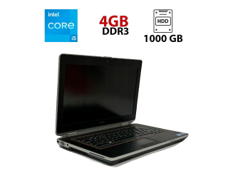 БУ Ноутбук Dell Latitude E6420 / 14&quot; (1366x768) TN / Intel Core i5-2430M (2 (4) ядра по 2.4 - 3.0 GHz) / 4 GB DDR3 / 1000 GB HDD / Intel HD Graphics 3000 / No WebCam из Европы в Харкові