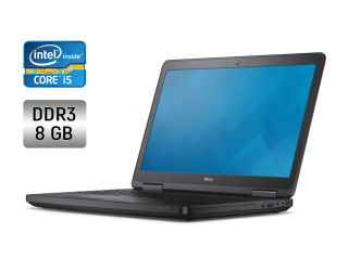 БУ Ноутбук Dell Latitude E5540 / 15.6&quot; (1920x1080) TN / Intel Core i5-4300U (2 (4) ядра по 1.9 - 2.9 GHz) / 8 GB DDR3 / 256 GB SSD / Intel HD Graphics 4400 / WebCam / DVD-RW из Европы в Харкові