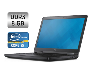 БУ Ноутбук Б-класс Dell Latitude E5540 / 15.6&quot; (1366x768) TN / Intel Core i5-4300U (2 (4) ядра по 1.9 - 2.9 GHz) / 8 GB DDR3 / 256 GB SSD / Intel HD Graphics 4400 / WebCam / Windows 10 из Европы в Харкові