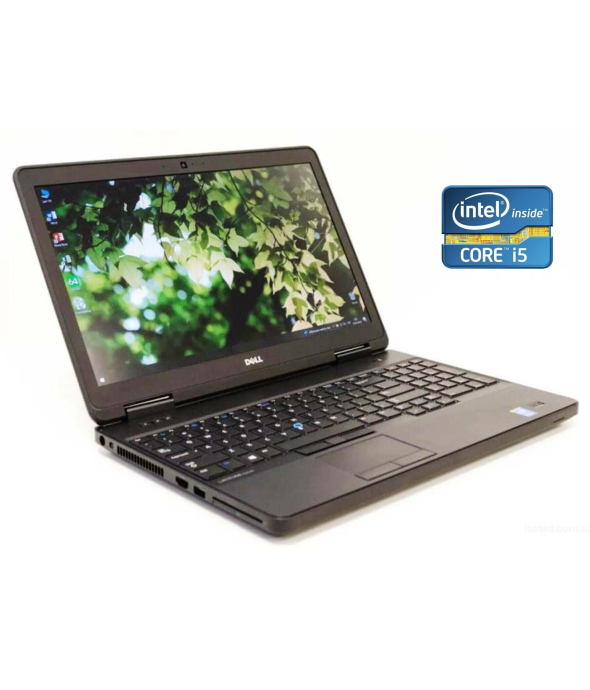 Ноутбук Dell Latitude E5540 / 15.6&quot; (1366x768) TN / Intel Core i5-4200U (2 (4) ядра по 1.6 - 2.6 GHz) / 8 GB DDR3 / 480 GB SSD / Intel HD Graphics 4400 / WebCam / DVD-ROM / Win 10 Pro - 1