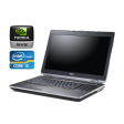 Ноутбук Dell Latitude E6520 / 15.6" (1600x900) TN / Intel Core i5-2520M (2 (4) ядра по 2.5 - 3.2 GHz) / 8 GB DDR3 / 128 GB SSD / nVidia NVS 4200M, 1 GB DDR3, 64-bit / WebCam / DVD-RW - 1