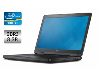 БУ Ноутбук Dell Latitude E5540 / 15.6&quot; (1366x768) TN / Intel Core i3-4010U (2 (4) ядра по 1.7 GHz) / 8 GB DDR3 / 256 GB SSD / Intel HD Graphics 4400 / WebCam / DVD-ROM из Европы в Харкові