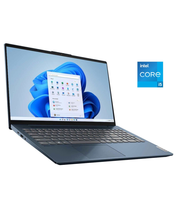 Ультрабук Б-класс Lenovo IdeaPad 5 15ITL05 / 15.6&quot; (1920x1080) IPS / Intel Core i5-1135G7 (4 (8) ядра по 2.4 - 4.2 GHz) / 8 GB DDR4 / 256 GB SSD / Intel Iris X Graphics / WebCam / Win 11 Home - 1