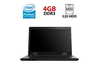 БУ Ноутбук GIGABYTE E1500 / 15.6&quot; (1366x768) TN / Intel Pentium T4400 (2 ядра по 2.2 GHz) / 4 GB DDR2 / 320 GB HDD / Intel GMA Graphics 4500M / Акб не держит из Европы