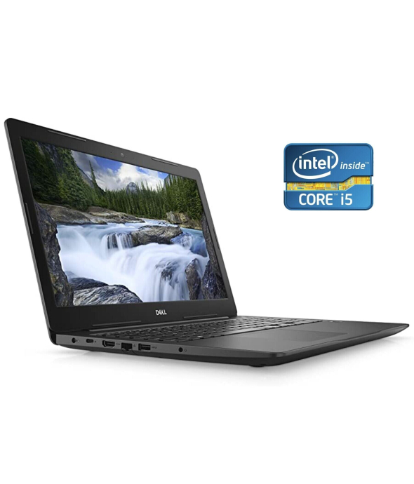 Ноутбук Dell Latitude 3590 / 15.6&quot; (1366x768) TN / Intel Core i5-8250U (4 (8) ядра по 1.6 - 3.4 GHz) / 8 GB DDR4 / 240 GB SSD / Intel UHD Graphics 620 / WebCam / Win 10 Pro - 1