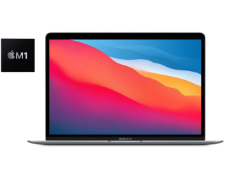 БУ Ультрабук Apple MacBook Air 13 2020 A2337 / 13.3&quot; (2560x1600) IPS / Apple M1 (8 ядер по 2.1 - 3.2 GHz) / 16 GB DDR3 / 256 GB SSD / Apple M1 Graphics / WebCam / MacOS из Европы в Харкові
