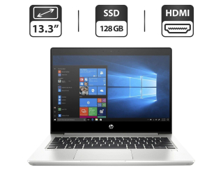 БУ Ультрабук Б-класс HP ProBook 430 G6 / 13.3&quot; (1366x768) TN / Intel Core i3-8145U (2 (4) ядра по 2.1 - 3.9 GHz) / 4 GB DDR3 / 128 GB SSD / Intel UHD Graphics / WebCam / HDMI из Европы в Харкові