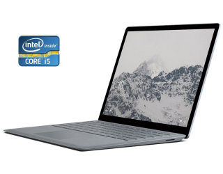 БУ Ультрабук Б-класс Microsoft Surface Laptop / 13.5&quot; (2256x1504) IPS Touch / Intel Core i5-7200U (2 (4) ядра по 2.5 - 3.1 GHz) / 8 GB DDR4 / 128 GB SSD / Intel HD Graphics 620 / WebCam из Европы в Харкові