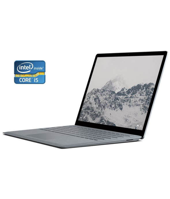 Ультрабук Б-класс Microsoft Surface Laptop / 13.5&quot; (2256x1504) IPS Touch / Intel Core i5-7300U (2 (4) ядра по 2.6 - 3.5 GHz) / 8 GB DDR4 / 256 GB SSD / Intel HD Graphics 620 / WebCam - 1