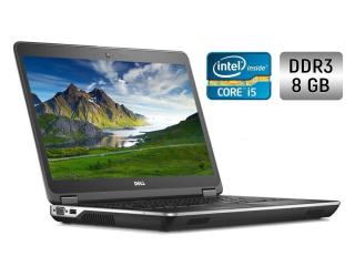 БУ Ноутбук Dell Latitude E6440 / 14&quot; (1366x768) TN / Intel Core i5-4310M (2 (4) ядра по 2.7 - 3.4 GHz) / 8 GB DDR3 / 256 GB SSD / Intel HD Graphics 4600 / WebCam / Windows 10 из Европы в Харкові