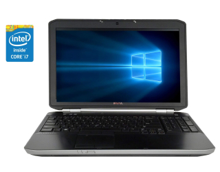 БУ Ноутбук Б-класс Dell Latitude E5520 / 15.6&quot; (1366x768) TN / Intel Core i7-2640M (2 (4) ядра по 2.8 - 3.5 GHz) / 4 GB DDR3 / 500 GB HDD / Intel HD Graphics 3000 / WebCam / DVD-RW из Европы в Харькове