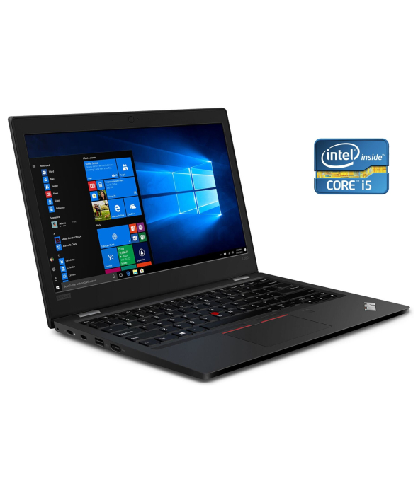Ультрабук Lenovo ThinkPad L390 / 13.3&quot; (1366x768) TN / Intel Core i5-8365U (4 (8) ядра по 1.6 - 4.1 GHz) / 8 GB DDR4 / 256 GB SSD / Intel UHD Graphics 620 / WebCam - 1