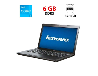 БУ Ноутбук Lenovo Ideapad N580 / 15.6&quot; (1366x768) TN / Intel Core i3-3120M (2 (4) ядра по 2.5 GHz) / 6 GB DDR3 / 320 GB HDD / Intel HD Graphics 4000 / WebCam / АКБ не держит из Европы в Харкові