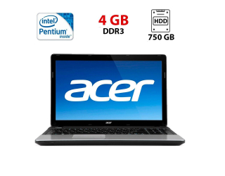 БУ Ноутбук Б-класс Acer E1-531 / 15.6&quot; (1366x768) TN / Intel Pentium B960 (2 ядра по 2.2 GHz) / 4 GB DDR3 / 750 GB HDD / Intel HD Graphics 2000 / WebCam из Европы в Харкові