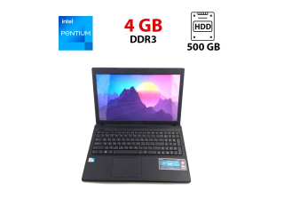 БУ Ноутбук Б-класс Asus X55A / 15.6&quot; (1366x768) TN / Intel Pentium B960 (2 ядра по 2.2 GHz) / 4 GB DDR3 / 500 GB HDD / Intel HD Graphics / WebCam из Европы в Харкові