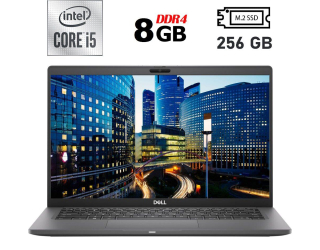 БУ Ультрабук Б-класс Dell Latitude 7410 / 14&quot; (1920x1080) IPS / Intel Core i5-10210U (4 (8) ядра по 1.6 - 4.2 GHz) / 8 GB DDR4 / 256 GB SSD M.2 / Intel UHD Graphics / WebCam / Fingerprint / USB 3.2 / HDMI / Windows 10 лицензия из Европы