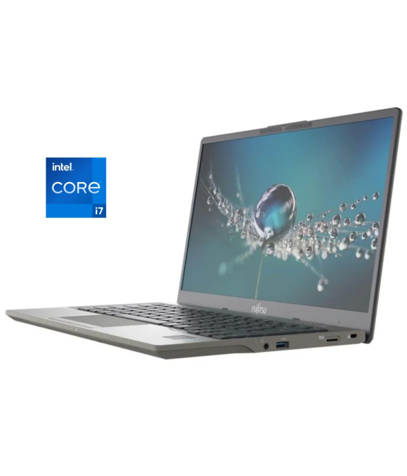 Ультрабук Fujitsu LifeBook U7411 / 14&quot; (1920x1080) IPS / Intel Core i7-1185G7 (4 (8) ядра по 3.0 - 4.8 GHz) / 32 GB DDR4 / 1000 GB SSD / Intel Iris Xe Graphics / WebCam / Win 11 - 1