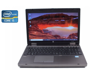 БУ Ноутбук HP ProBook 6570b / 15.6&quot; (1600x900) TN / Intel Core i5-3230M (2 (4) ядра по 2.6 - 3.2 GHz) / 4 GB DDR3 / 120 GB SSD / Intel HD Graphics 4000 / WebCam / Без АКБ из Европы в Харькове