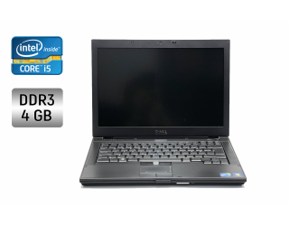БУ Ноутбук Dell Latitude E6410 / 14&quot; (1366x768) TN / Intel Core i5-540M (2 (4) ядра по 2.53 - 3.07 GHz) / 4 GB DDR3 / 500 GB HDD / Intel HD Graphics / DVD-RW из Европы в Харкові