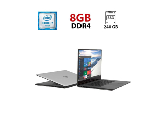 БУ Ультрабук Dell XPS 13 9350 / 13.3&quot; (1920x1080) IPS / Intel Core i7-6600U (2 (4) ядра по 2.6 - 3.4 GHz) / 8 GB DDR4 / 240 GB SSD / Intel Iris Graphics 520 / WebCam / Thunderbolt  из Европы в Харкові