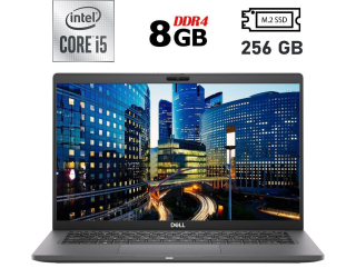 БУ Ультрабук Dell Latitude 7410 / 14&quot; (1920x1080) IPS / Intel Core i5-10210U (4 (8) ядра по 1.6 - 4.2 GHz) / 8 GB DDR4 / 256 GB SSD M.2 / Intel UHD Graphics / WebCam / USB 3.2 / HDMI / Windows 10 лицензия из Европы