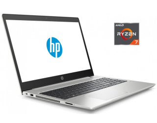 БУ Ноутбук HP ProBook 455R G6 / 15.6&quot; (1920x1080) IPS / AMD Ryzen 7 3700U (4 (8) ядра по 2.3 - 4.0 GHz) / 8 GB DDR4 / 512 GB SSD / AMD Radeon RX Vega 10 Graphics / WebCam из Европы в Харкові