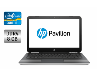 БУ Ноутбук Б-класс HP Pavilion 14 al061nr / 14&quot; (1366x768) TN / Intel Core i3-6100U (2 (4) ядра по 2.3 GHz) / 8 GB DDR4 / 240 GB SSD / Intel HD Graphics 520 / WebCam / Windows 10 из Европы в Харькове