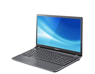 БУ Ноутбук Б-класс Samsung NP300E5C / 15.6&quot; (1366x768) TN / Intel Celeron B820 (2 ядра по 1.7 GHz) / 4 GB DDR3 / 500 GB HDD / nVidia GeForce GT 620M, 1 GB DDR3, 64-bit / WebCam / АКБ не держит из Европы в Харькове