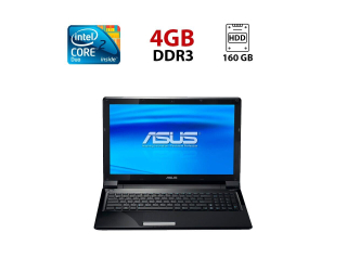 БУ Ноутбук Asus Ul50VT / 15.6&quot; (1366x768) TN / Intel Core 2 Duo SU7300 (2 ядра по 1.3 GHz) / 4 GB DDR3 / 160 GB HDD / Intel HD Graphics / WebCam из Европы в Харкові
