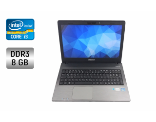 БУ Ноутбук Medion Akoya E6232 / 15.6&quot; (1366x768) TN / Intel Core i3-3110M (2 (4) ядра по 2.4 GHz) / 8 GB DDR3 / 250 GB HDD / Intel HD Graphics 4000 / WebCam / DVD-RW из Европы в Харкові
