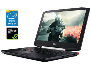 БУ Игровой ноутбук Б-класс Acer Aspire VX5-591G-75RM / 15.6&quot; (1920x1080) IPS / Intel Core i7-7700HQ (4 (8) ядра по 2.8 - 3.8 GHz) / 16 GB DDR4 / 256 GB SSD / nVidia GeForce GTX 1050 Ti, 4 GB GDDR5, 128-bit / WebCam / Win 10 Home из Европы в Харкові