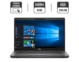 БУ Ультрабук Dell Latitude 5400 / 14&quot; (1920x1080) IPS Touch / Intel Core i5-8365U (4 (8) ядра по 1.6 - 4.1 GHz) / 8 GB DDR4 / 256 GB SSD / Intel UHD Graphics 620 / WebCam / HDMI из Европы в Харкові